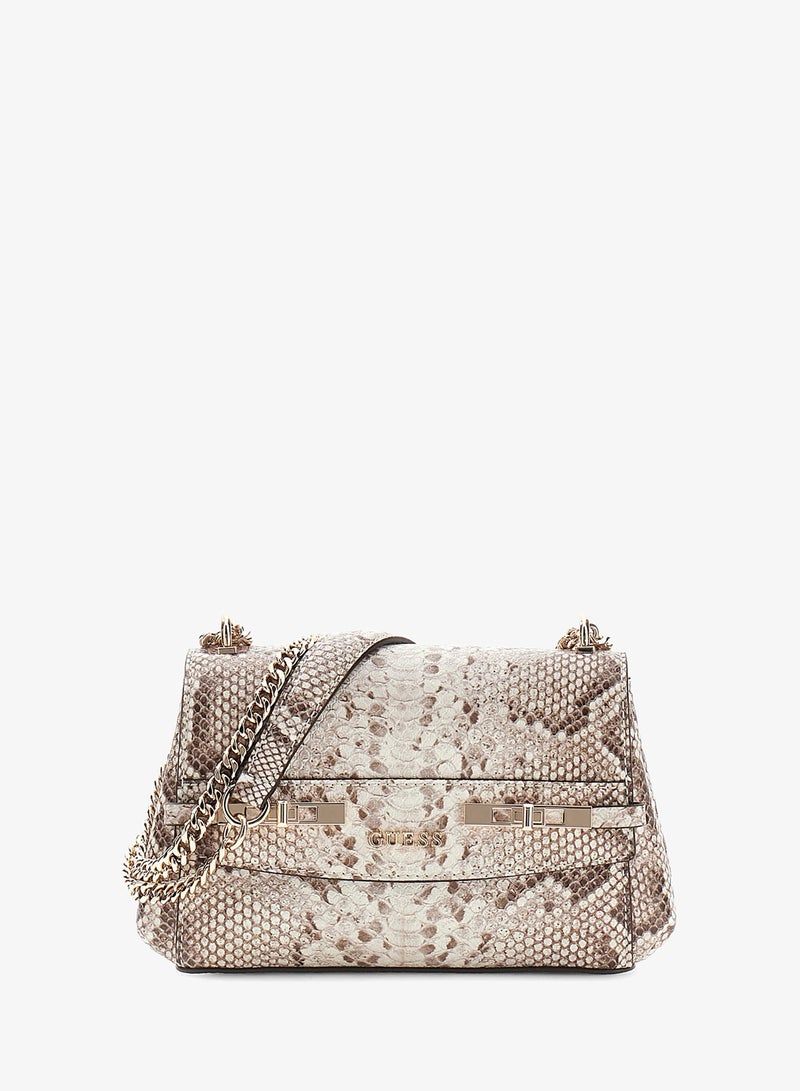 GUESS Melinda Flap Over Crossbody Bag - Image 1